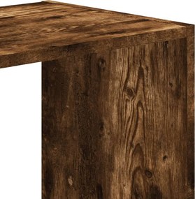 vidaXL Βιβλιοθήκη Καπνιστή Δρυς 68,5x32x75 κ. από Επεξεργ. Ξύλο