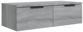 vidaXL Ντουλάπια Τοίχου 2 τεμ. Γκρι Sonoma 68 x 30 x 20 εκ. Επ. Ξύλο