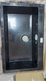 Sanitec Classic 333 Metallic Space Ένθετος Νεροχύτης 80cm SAN.333.22.MSP