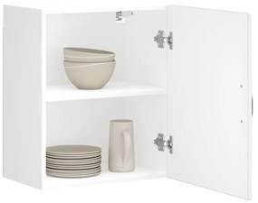 ντουλάπι τοίχου κουζίνας "Lucca" Υψηλή στιλπνότητα λευκό
