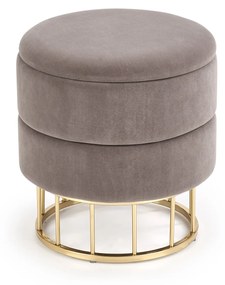 MINTY stool, color: grey DIOMMI V-CH-MINTY-PUFA-POPIEL