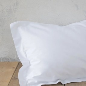 Σεντόνι Superior White Nima King Size 270x280cm 100% Cotton Satin