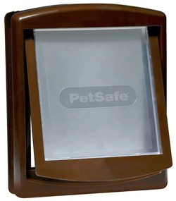 PetSafe Πόρτα Κατοικίδιου 2 Κατευθύνσεων 755 Μεσαία Καφέ 26,7x22,8 εκ.