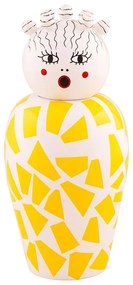 Βάζο Canopie Rosio Yellow-White Seletti Porcelain