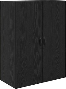 vidaXL Highboard 2 pcs Μαύρη Οξυά 69,5 x 34 x 180 εκ.