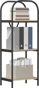 vidaXL Ράφι Βιβλίων Δρύς Sonoma 40 x 30 x 109 εκ Επεξεργασμένο ξύλο