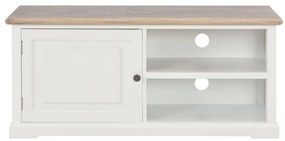 vidaXL Έπιπλο Τηλεόρασης Λευκό 90 x 30 x 40 εκ. Ξύλινο