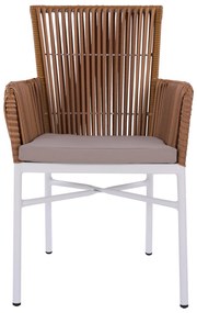 ΠΟΛΥΘΡΟΝΑ ΑΛΟΥΜΙΝΙΟΥ COMPRERIA HM5298.01 ΜΠΕΖ ΜΕ ΜΑΞΙΛΑΡΙ 57x60x90 cm