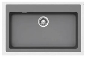 Schock Cristalite Manhattan 30080 Ένθετος Νεροχύτης 79x50cm Croma