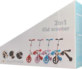 Πατίνι 2 σε 1 HBC-008, πολυμορφικό, πολύχρωμο