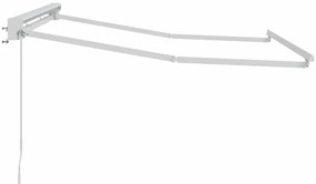 vidaXL Σκελετός Τέντας Λευκό 2.5 x 2 m