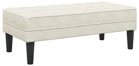 vidaXL Σετ Καναπέ 2 pcs Κρεμ 173 x 131 x 67 εκ Βελούδο