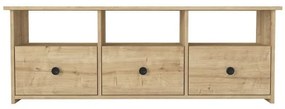 Έπιπλο τηλεόρασης Mahen Megapap χρώμα sapphire oak 140x35x49,8εκ.