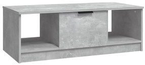 vidaXL Τραπεζάκι Σαλονιού Γκρι Σκυρ. 102x50x36 εκ. Επεξεργ. Ξύλο