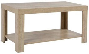 ΤΡΑΠΕΖΙ ΣΑΛΟΝΙΟΥ ΜΕΛΑΜΙΝΗΣ ALAYNA HM2207.02 SONAMA 90X45X45 εκ.