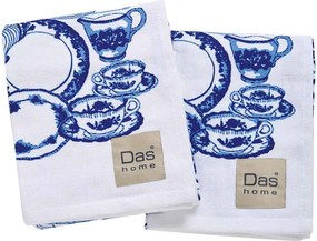 Ποτηρόπανα (Σετ 2τμχ) Das Home Kitchen 0738
