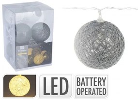 10 LED Μπάλες ArteLibre Φ6cm Θερμό Φως Μπαταρίας 06351109 ArteLibre 06351109