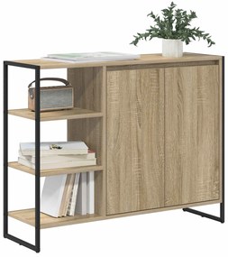 vidaXL Βοηθητικό ντουλάπι Σονόμα 96.5 x 30 x 75 εκ Επεξεργασμένο ξύλο