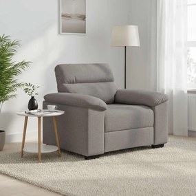 vidaXL Πολυθρόνα-Καναπέ-Μπεζ 100x81x84 εκ. Ύφασμα