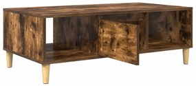 vidaXL Τραπεζάκι σαλονιού Καπνιστή δρυς 103.5 x 60 x 35 εκ