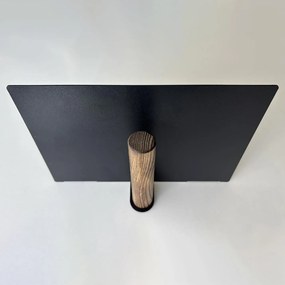 Ράφι Τύπου Σωλήνα Καφέ / Μαύρο SEBRIRE 21x6x15