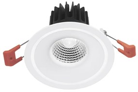 Φωτιστικό Σποτ Χωνευτό Gea Luce Eden GFA1030C Λευκό  Σατινέ (3000K)