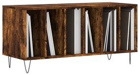 vidaXL Έπιπλο Δίσκων Καπνιστή Δρυς 100x38x48 εκ από Επεξεργασμένο Ξύλο