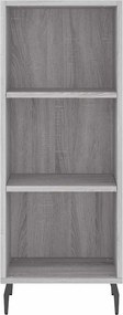 vidaXL Ντουλάπι Γκρι sonoma 34,5x32,5x90εκ. από Επεξεργασμένο Ξύλο