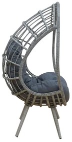 NEST31 SENIOR ΑΝΘΡΑΚΙ 90X68X150ΕΚ. ΠΟΛΥΘΡΟΝΑ ΜΕΤΑΛΛΙΚΗ