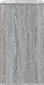 vidaXL Συρταριέρα Γκρι Sonoma 60x41x76 εκ. από Επεξεργ. Ξύλο