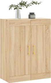 vidaXL Ντουλάπι Επιτοίχιο Sonoma Δρυς 69,5 x 34 x 90 εκ. Επεξεργ. Ξύλο