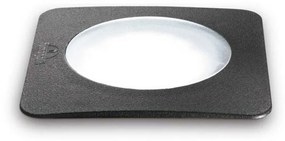Φωτιστικό Δαπέδου Χωνευτό Gravity Square Big 120386 GX53 max 10W 15,5x15,5x11cm Black Ideal Lux