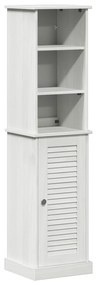 vidaXL Σετ Επίπλων Μπάνιου 2 pcs Καφέ και Λευκό 37 x 34 x 150 εκ