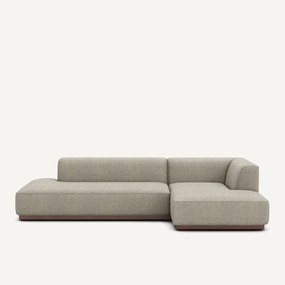 Γωνιακός καναπές δεξιός σε ύφασμα τουίντ, JACOPO
