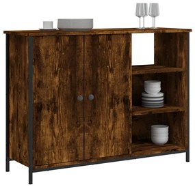 vidaXL Ντουλάπι Καπνιστή Δρυς 100x33x75 εκ. από Επεξεργασμένο Ξύλο
