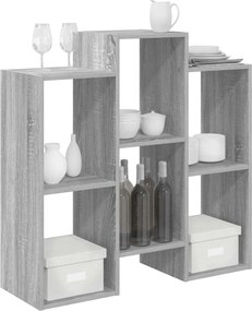 vidaXL Πλαϊνό γραφείο Γκρίζο Σονομα 90 x 30 x 90 cm