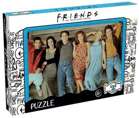 Παζλ Puzzle - Friends Stairs WM01042-ML1 1000τμχ 10 Ετών+ Multicolor Winning Moves