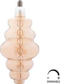 ΛΑΜΠΤΗΡΑΣ LED FILAMENT 8W E27 3000K GOLD COLOR DIMMABLE  HM4056.02