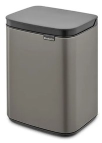 Brabantia 1006623 Κάδος απορριμμάτων Bo Small 4L, Platinum