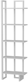 Βιβλιοθήκη Alice 875ZNA3614 45x22x180cm White