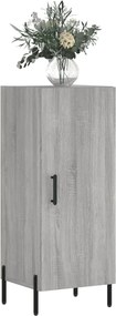 vidaXL Ντουλάπι Γκρι Sonoma 34,5x34x90 εκ. από Επεξεργασμένο Ξύλο