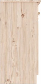 vidaXL Ντουλάπι ALTA 77 x 35 x 73 εκ. από Μασίφ Ξύλο Πεύκου
