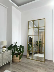 Stewehome Καθρέφτης Σώματος Χρυσό Πλαίσιο Μοντέλο 5-3 180x80 cm