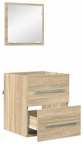vidaXL Ντουλάπι Μπάνιου 41 x 38.5 x 48 cm Επεξεργασμένο ξύλο
