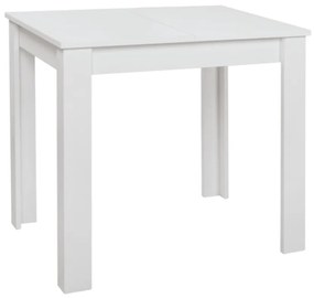 Τραπέζι Boston 466, Άσπρο, 76x60x100cm, 22 kg, Επιμήκυνση, Πλαστικοποιημένη μοριοσανίδα | Epipla1.gr