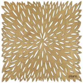 Σουπλά Pointy (Σετ 4Τμχ) 790PYN1133 36x36cm Honey Hermia Ξύλο