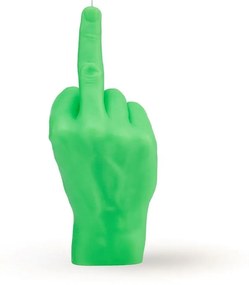 Κερί Χειρονομίας F@ck You 380gr 20x9x8cm Fluo Green Candle Hand Παραφίνη