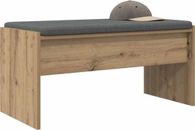vidaXL Παγκάκι Χαλωρίου Artisan Oak 83 x 38 x 40 εκ