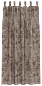 vidaXL κουρτίνες βελούδου 2 τεμ με μάτια Καφέ 245x140 εκ.
