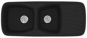 Sanitec Classic 311 Granite Black Νεροχύτης